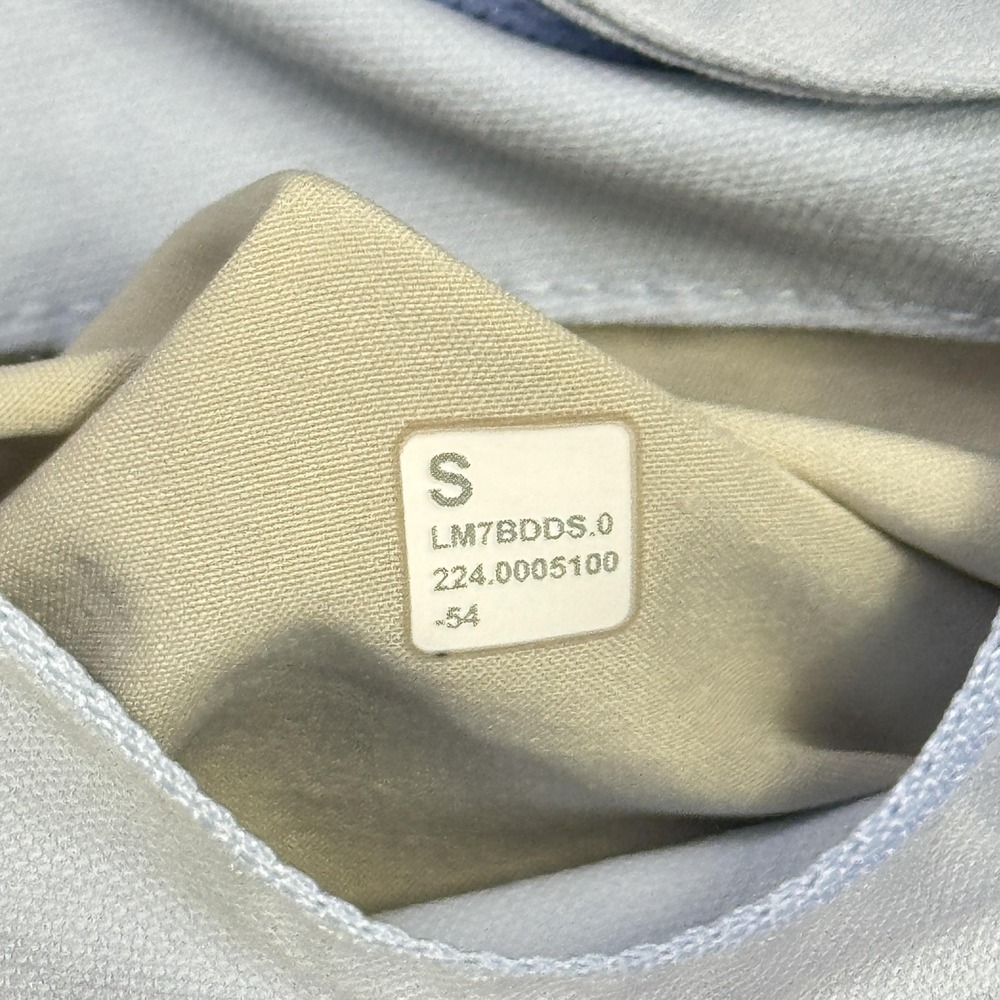 Lululemon Bowline 5" Stretch Cotton VersaTwill Shorts Mens Small Blue Drawstring - Picture 4 of 10